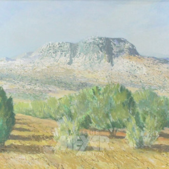 Gemälde ''Südl. Landschaft'',