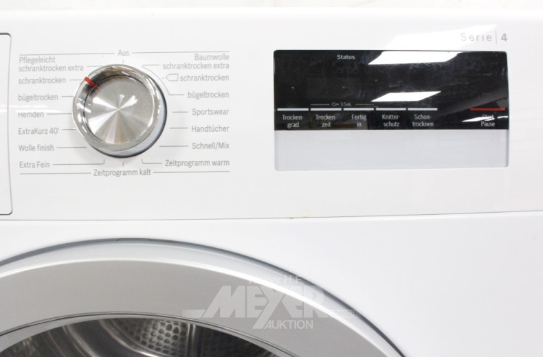 Wäschetrockner BOSCH, Modell: WDT55