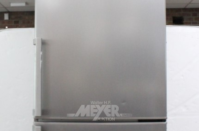 Kühl-/Gefrierkombi BOSCH, Aluoptik,