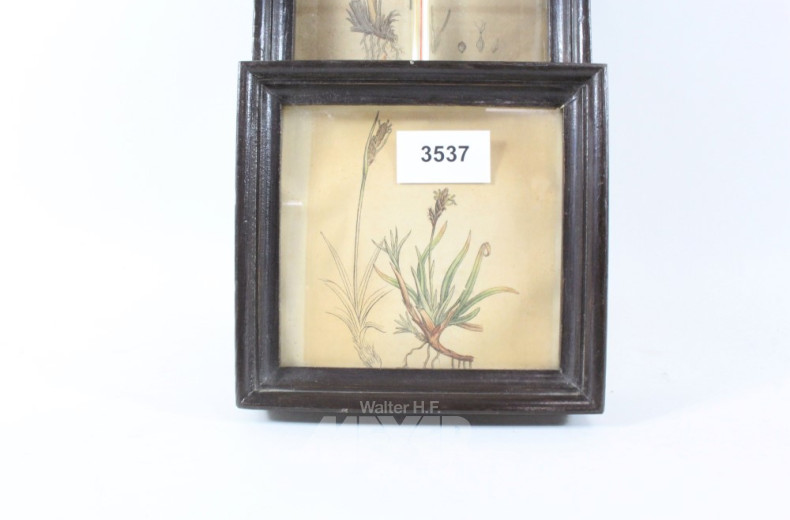 Wandthermometer, im Holzgehäuse,