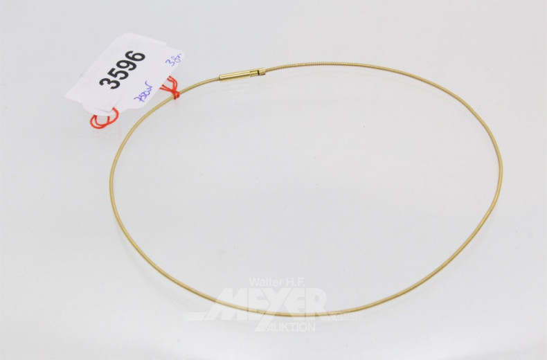 Halsreifen NIESSING, 750er GG