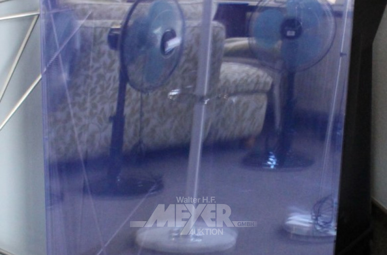 9 Tisch-Trennwände, Acrylglas blau,