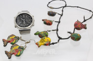 Posten Modeschmuck best. aus: Armbanduhr