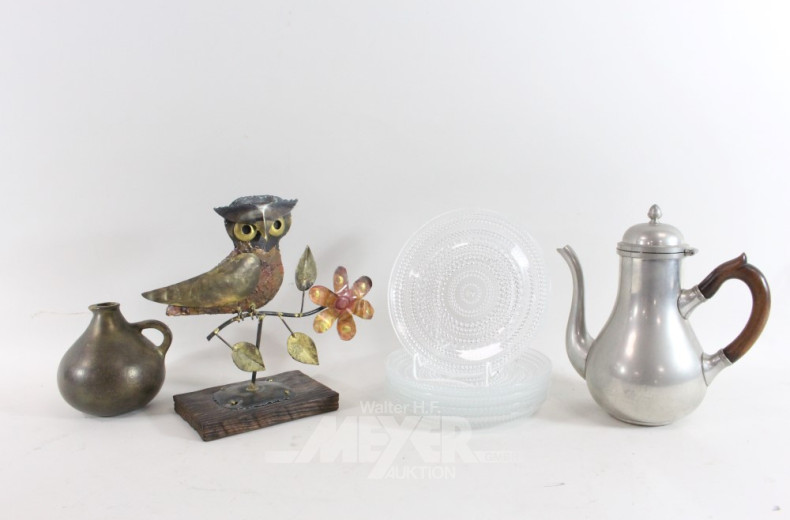 Posten Hausrat: Porz. und Keramikteller,