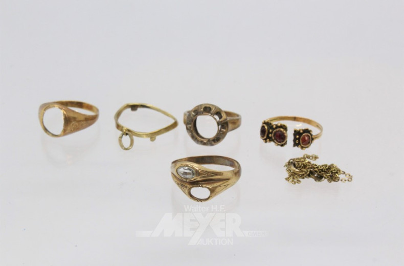 Posten Bruchgold, ca. 12 g.