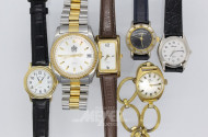 6 Armbanduhren u.a. Junghans