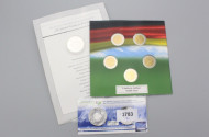 3 Gedenkmünzen, 10 EURO sowie 1