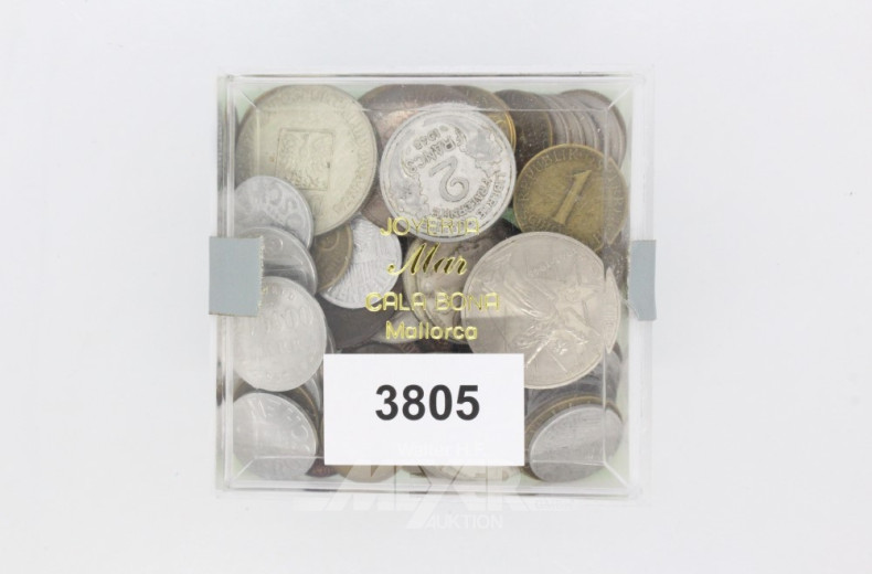 kl. Posten Klein- und Kursmünzen sowie