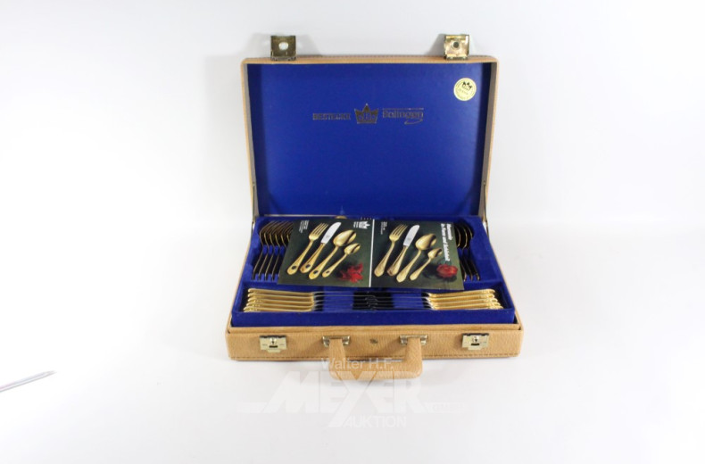 Besteckkoffer SBS mit Besteck für