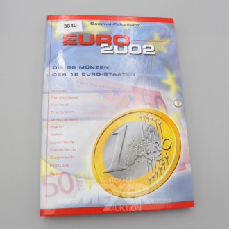 Sammel-Faltalbum mit EURO-Münzen