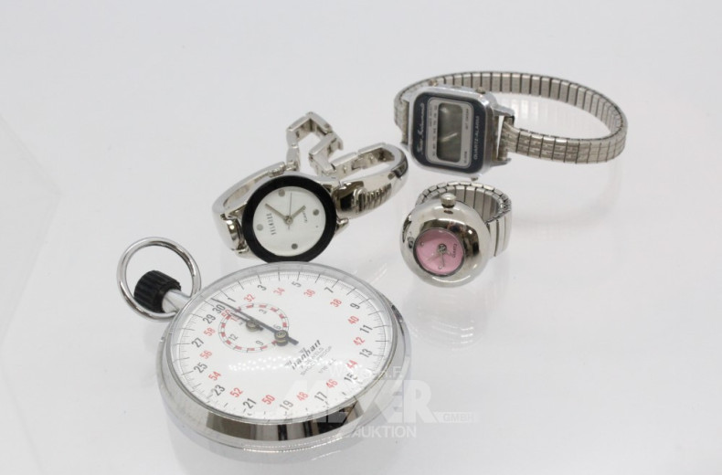 16 Armbanduhren, u.a. CITIZEN, DUGENA,