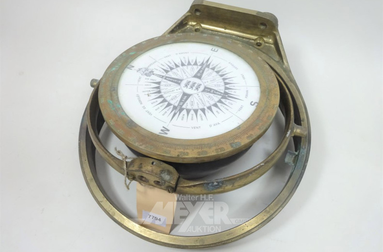 Deko-Kompass ohne Funktion mit