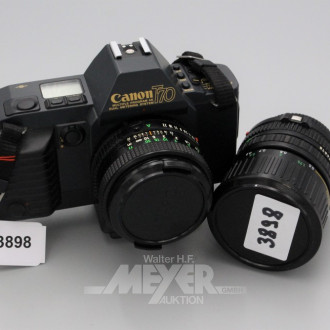 Fotoapparat CANON T70 mit 2 Objektiven