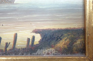 Gemälde ''Seestück mit Großseglern''