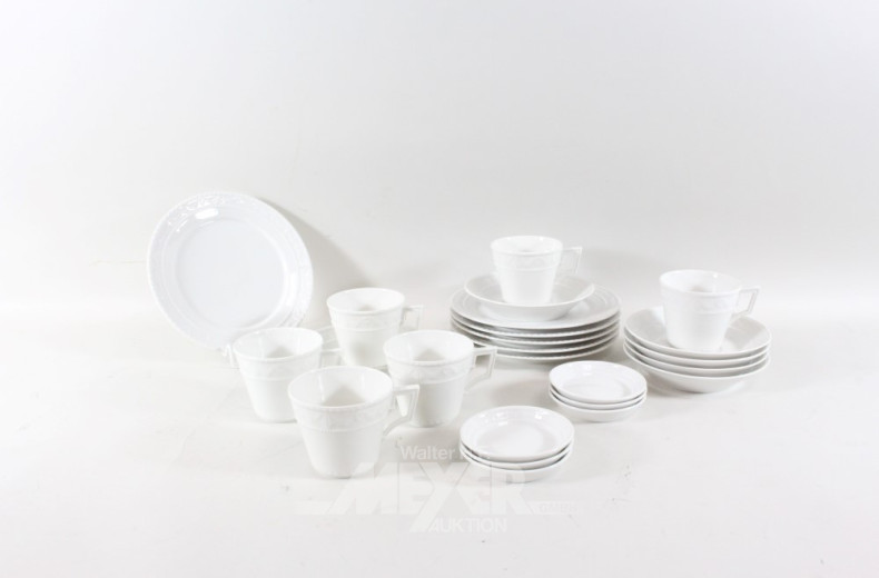 kl. Posten Kaffeeservice-Teile KPM,