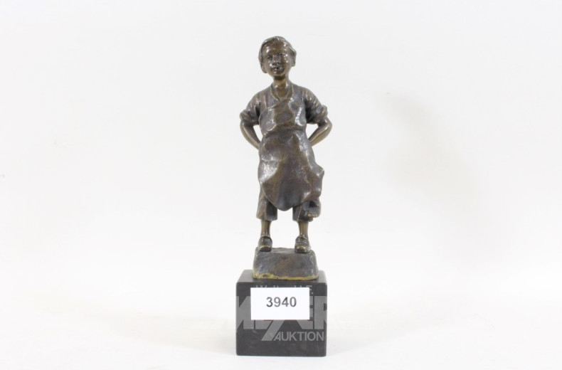 Bronzefigur ''Schumacher'',