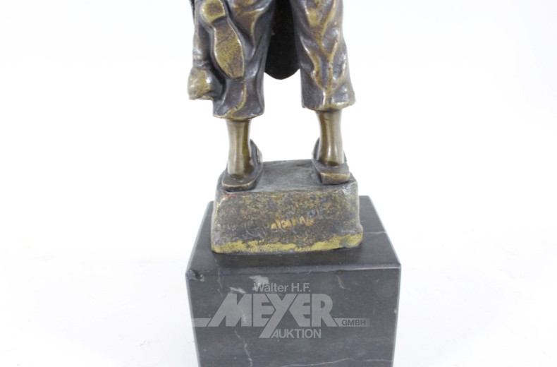 Bronzefigur ''Schumacher'',