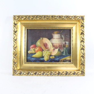 Gemälde ''Obststillleben mit Krug''