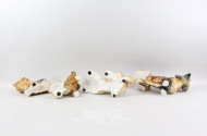 4 Porzellanfiguren GOEBEL, Hunde