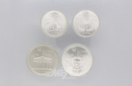 4 Münzen Olympiade Montreal 1976