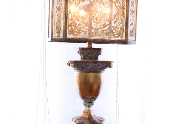 Paar gr. Tischlampen, vasenförmiger