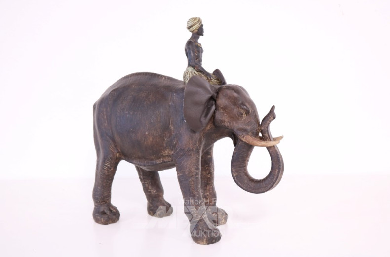 Kunststoff-Deko-Figur ,,Elefant'',
