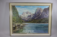 Gemälde ''Bergsee'',