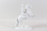 Porz.-Fig. ''Pferd mit Reiter'', WIEN