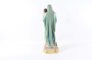 Figur ''Maria mit Kind'', Holz, ca. 53 cm,
