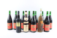 Posten Alkoholika: Wein, ca. 21 Flaschen
