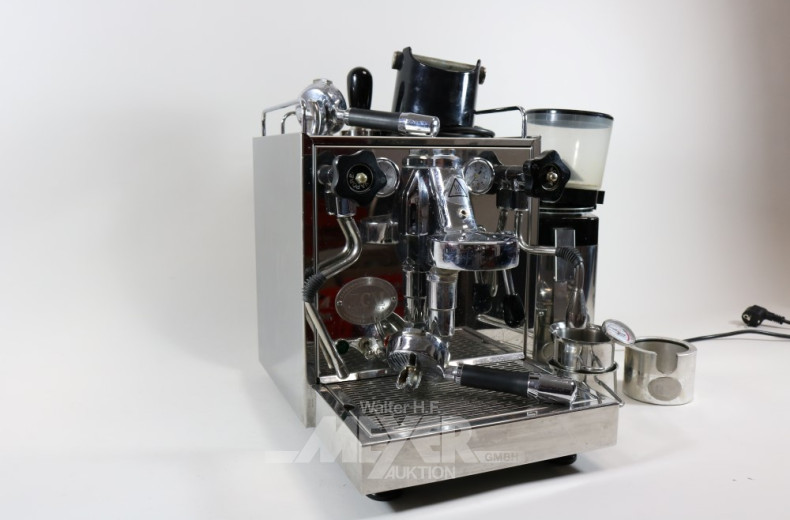 Siebträger-Kaffeeautomat ECM sowie 1