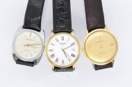 3 versch. Armbanduhren, TISSOT, ETERNA,