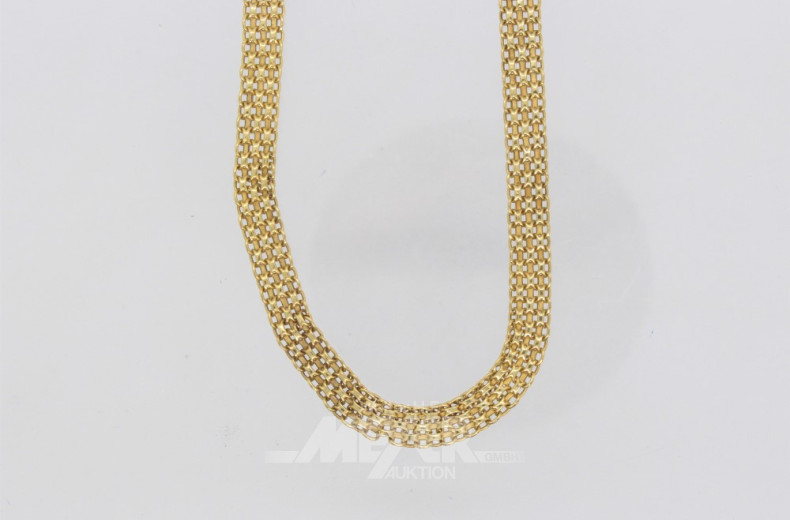 Halskette, 333er GG, mit Armband,