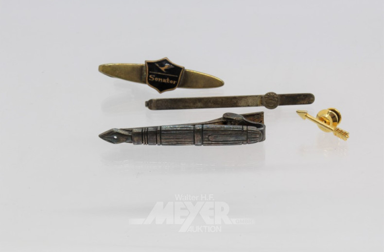 4 Armbanduhren, 1 Taschenuhr,