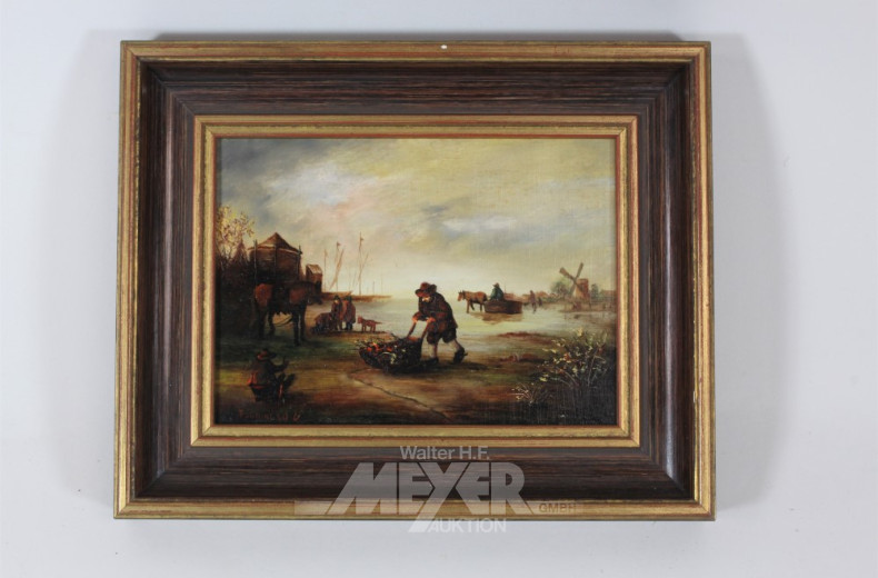 Bild ''Bauern bei der Arbeit'' ,