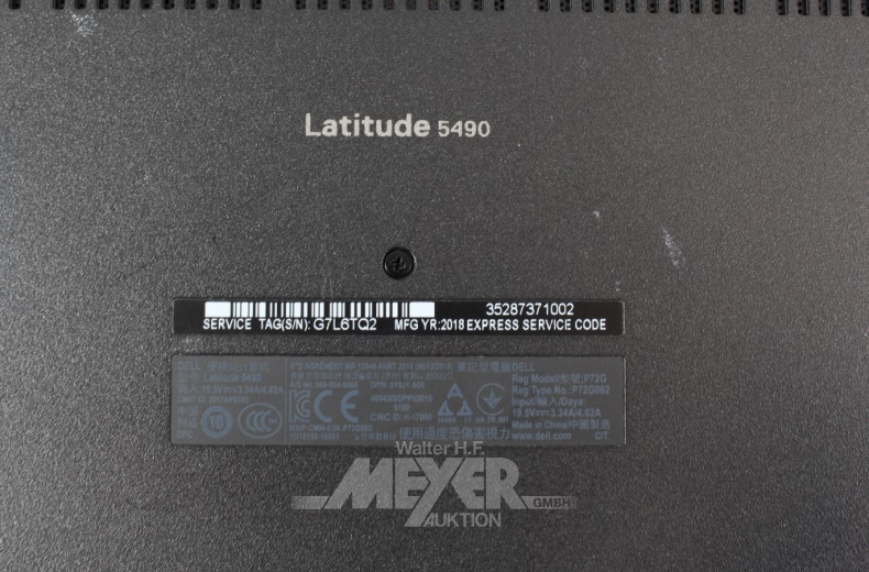 Notebook DELL, Latitude 5490, ca. 35,5cm