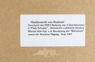 Gemälde, ''Stadtansicht von Rostock''