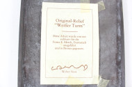 Bronze Relief ''Weißer Turm''