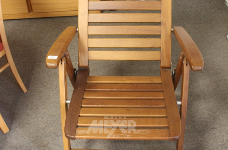 Garten-Klappstuhl Fabr.: HERLAG, Buche