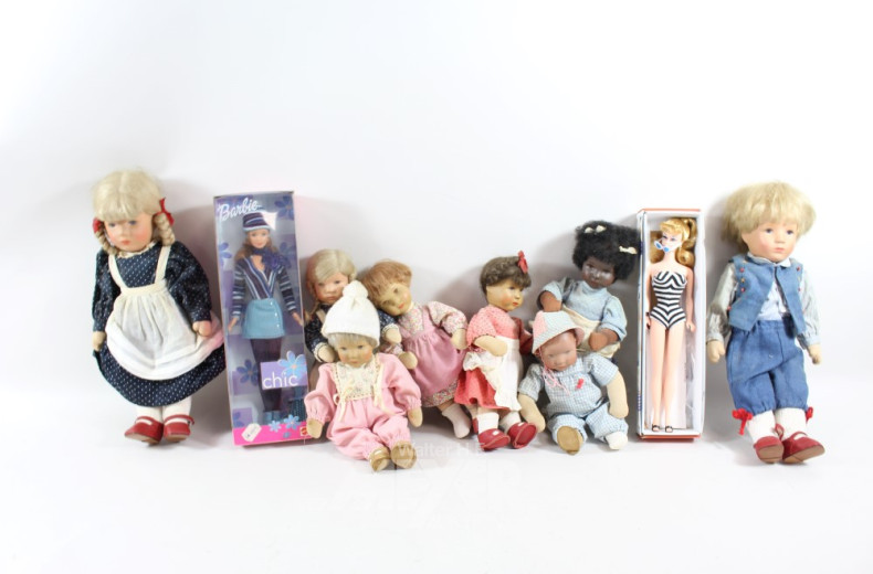 Posten versch. Puppen, u.a. Barbie