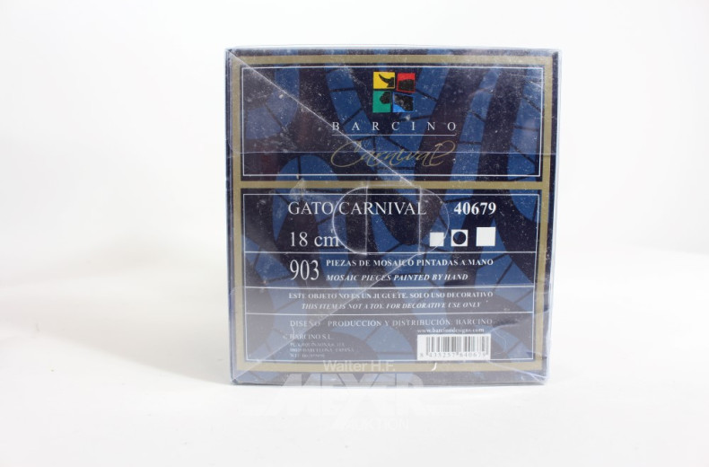 Dekofigur ''Katze'', BARCINO, Spain,