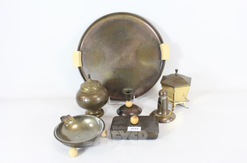 Posten Metalldekorationen: