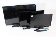 3 kl. TV-Geräte PANASONIC, OK, REFLE XION,