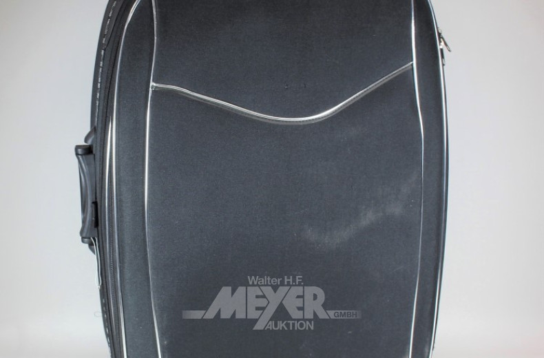 Reisekoffer/Trolley u. 1 Damenjacke, rot