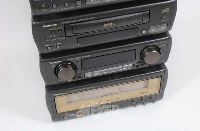 Musikanlage TECHNICS, 4-tlg. mit
