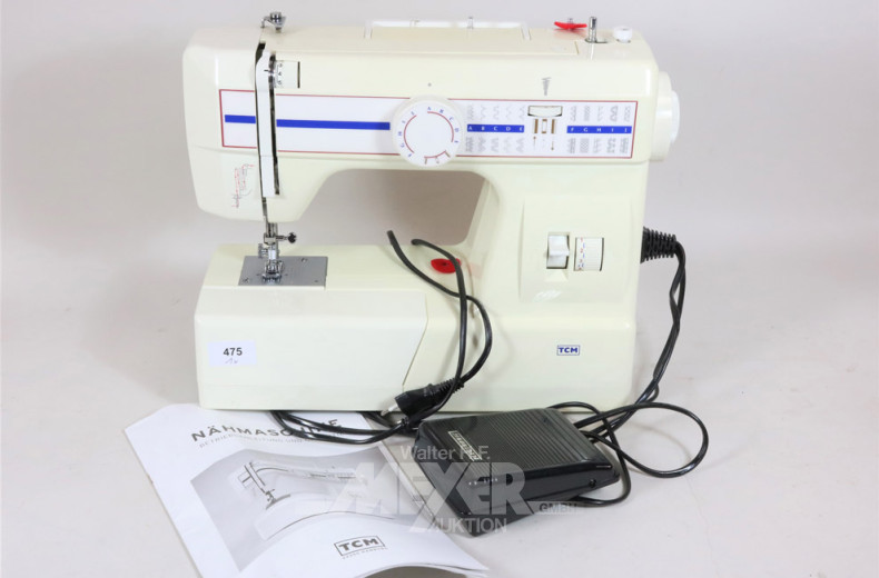 Tisch-Nähmaschine TCM