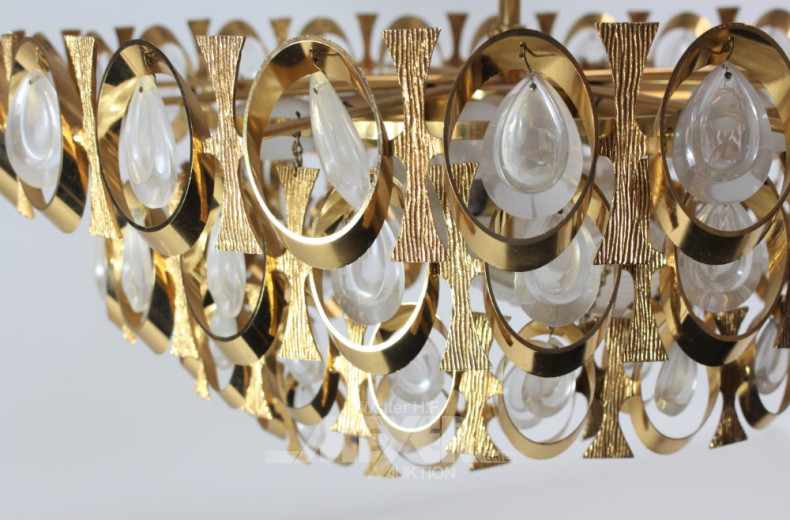 Deckenlampe, 8-flammig,