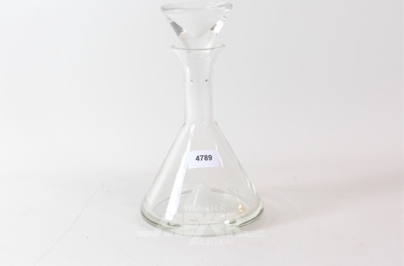 schwere Kristall-Karaffe ROSENTHAL