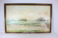 Gemälde ''Landschaft mit Bauernhöfen''