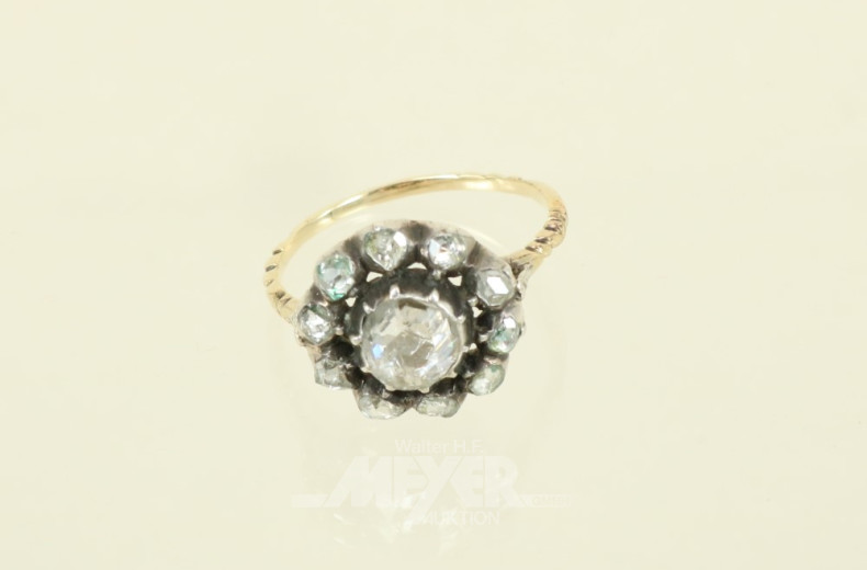 Damenring, 585er GG (Säuretest)